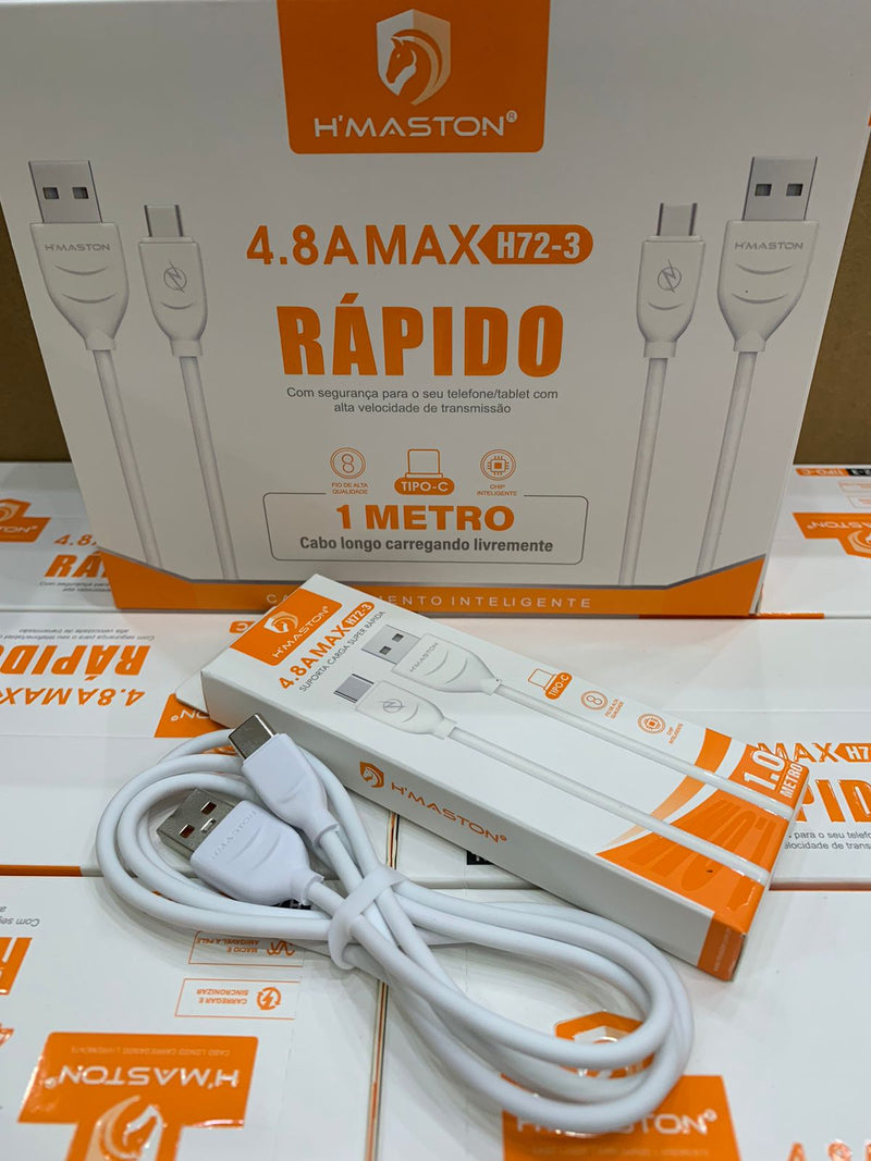 Cabo De Dados E Carga Hmaston Type C H72-3