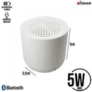 Mini Caixa De Som Bluetooth Portátil 5w Xtrad Branca