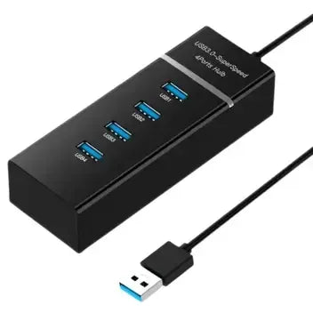 HUB 4 PORTAS USB 3.0 ALTA VELOCIDADE COM LED