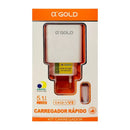 Carregador Micro USB V8 A'Gold Fonte Dois USB E Cabo 5.1A