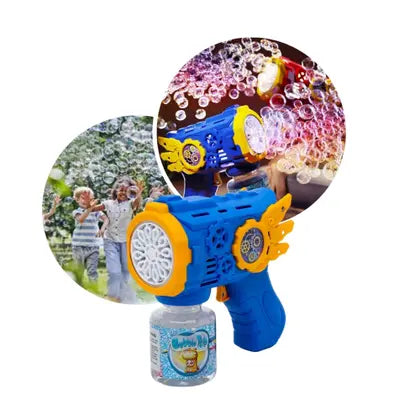 Pistola Arma Bolha De Sabão Automática