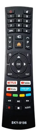 Controle Remoto Tv Compatível Multilaser Smart Fbg 9196