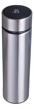Garrafa Térmica De Inox Com Termômetro 500ml