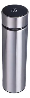 Garrafa Térmica De Inox Com Termômetro 500ml