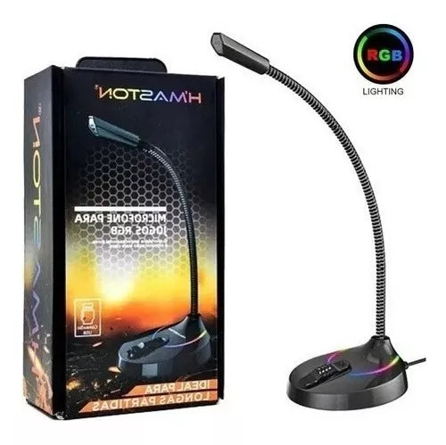Microfone  USB RGB