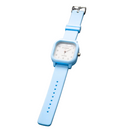 Relógio Quadrado Elegante Pulseira de Silicone