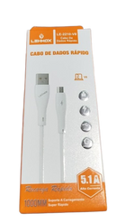 Cabo de Carregador Lehmox V8 5.1A