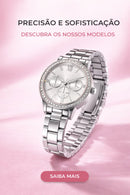 Relógios Femininos Quartzo em Aço