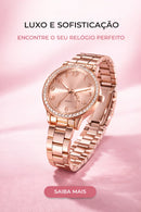 Relógios Femininos Quartzo em Aço