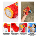 Pistola Arma Bolha De Sabão Automática