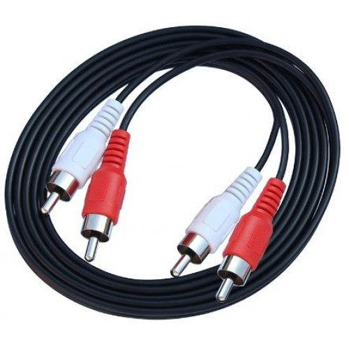 Cabo RCA 2 Vias Vermelho e Branco