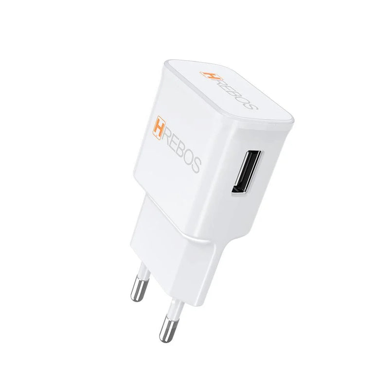 Fonte Carregador Celular USB 2.4A Hrebos HS-81