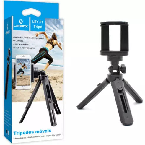 Tripe de Mesa Ajustável para Celular Lehmox