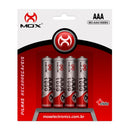 Pilhas Recarregável AAA 1000mAh